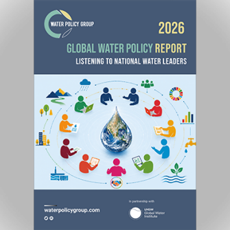 2026 Global Water Policy Report cover