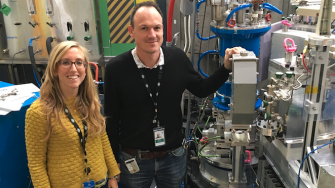 UNSW research fellow Claudia Gasparrini at ANSTO