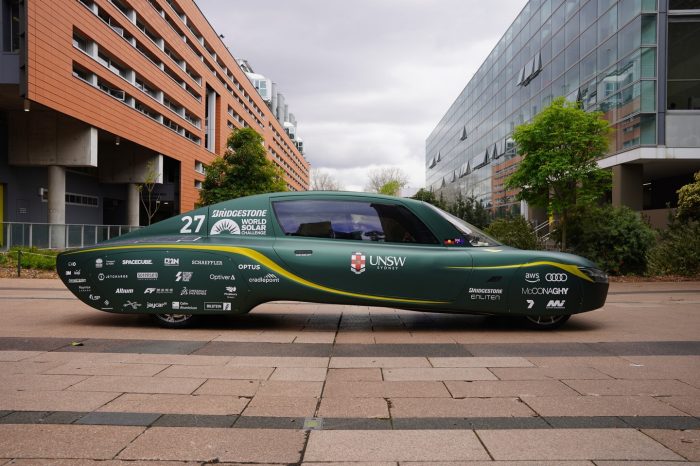 sunswift 7 on campus