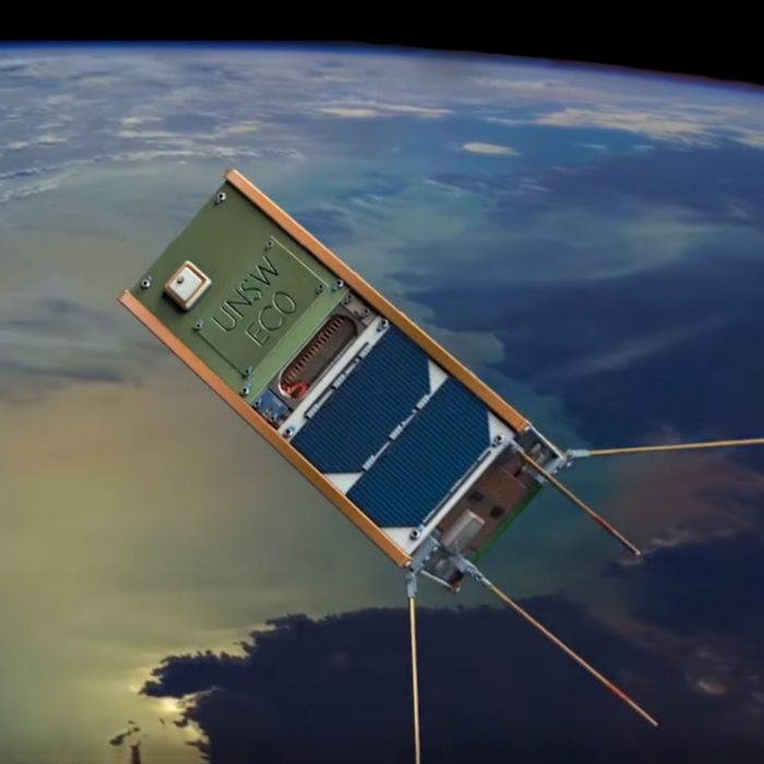 Satellite UNSW in space
