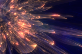interpretations of what a fusion plasma might look like inside the tokamak