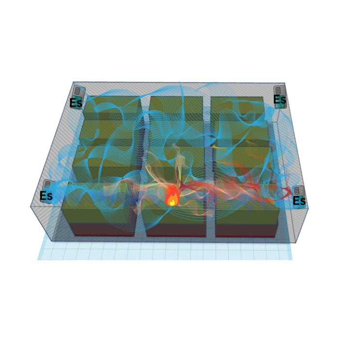 Diagram: The Wi-Fi key to fire safety