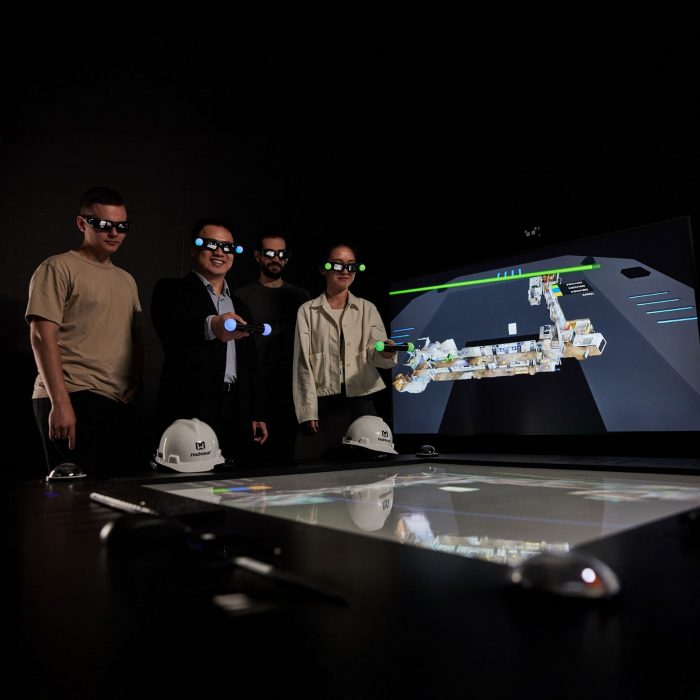 Photo of Valentin Salamakha, Chengguo Zhang, Armin Shirbazo and Wanqi Zhang