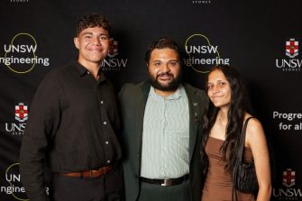 Students and staff taking part in the UNSW Engineering Indigenous Australian Engineering School program.