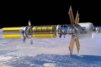 NASA Concept Image of Thermal Propulsion in Space.