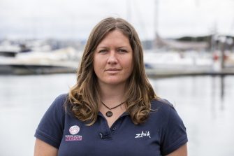 Lisa Blair of Lisa Blair Sails the World, who has joined AMAC as an investigator.