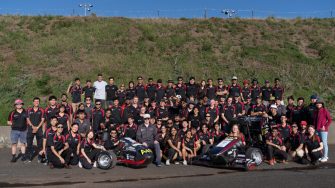 Red back racing group photo