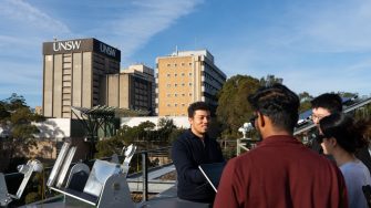 Solar lab library on campus