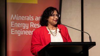Pamela Naidoo-Ameglio speaks of radiation safety in uranium mining, managing waste, risk management approach, regulators, and stakeholders.