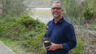 UNSW Water Research Laboratory's Professor Will Glamore at Manly Vale