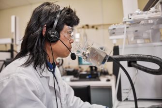 Identifying- the odorous chemicals with GC MS ODP