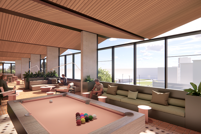 Block B shared student space