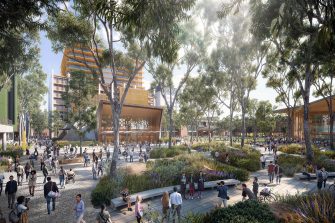 A projected view of the UNSW Kensington campus by 2040