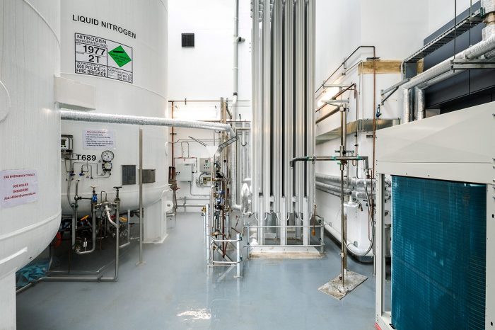 Upgraded bulk gas storage facilities to support ongoing research within the School of Physics. 