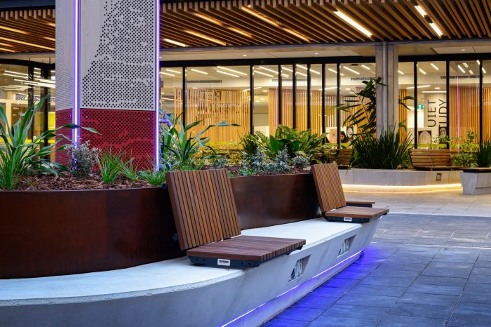 Transformation of the Paddington campus central courtyard 