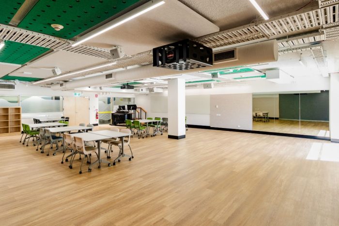 centrally allocated teaching spaces