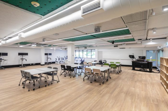 centrally allocated teaching spaces