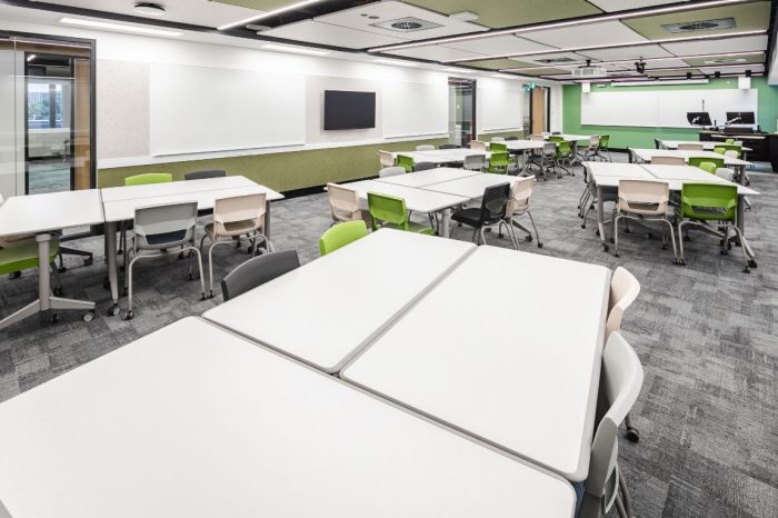 centrally allocated teaching spaces