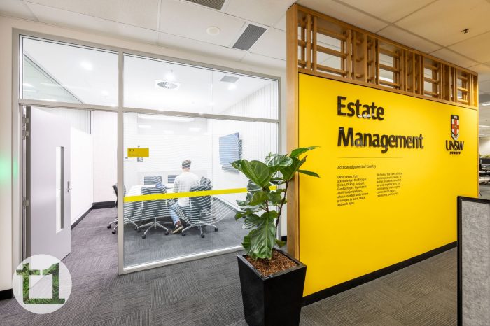 UNSW Estate Management office refurbishments