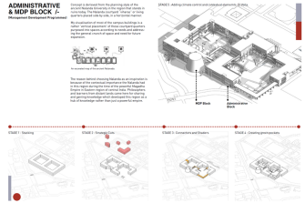 M Architecture development drawing example for portfolio entry requirements