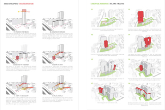 M Architecture development drawing example for portfolio entry requirements