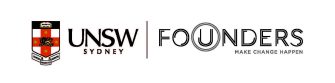 UNSW x Founders logo square mockup