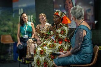 Panelists at Nature's Leading Women COP30 event