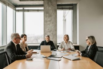 Boardroom meeting