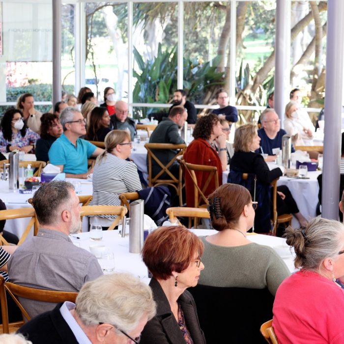 Law event image of people sitting in event