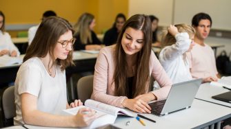 Postgraduate students studying to be a Juris Doctor