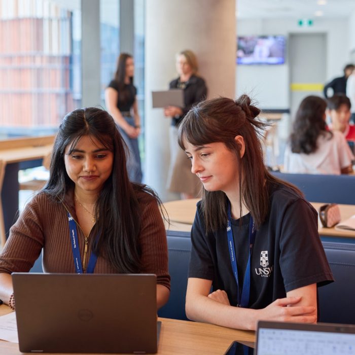 Student spaces at the Kensington Health Translation Hub