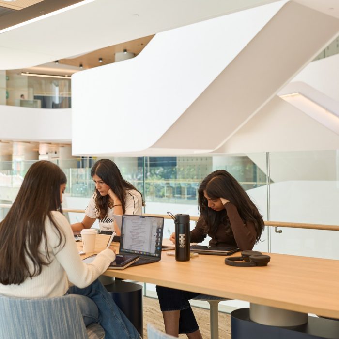 Student spaces at the Kensington Health Translation Hub