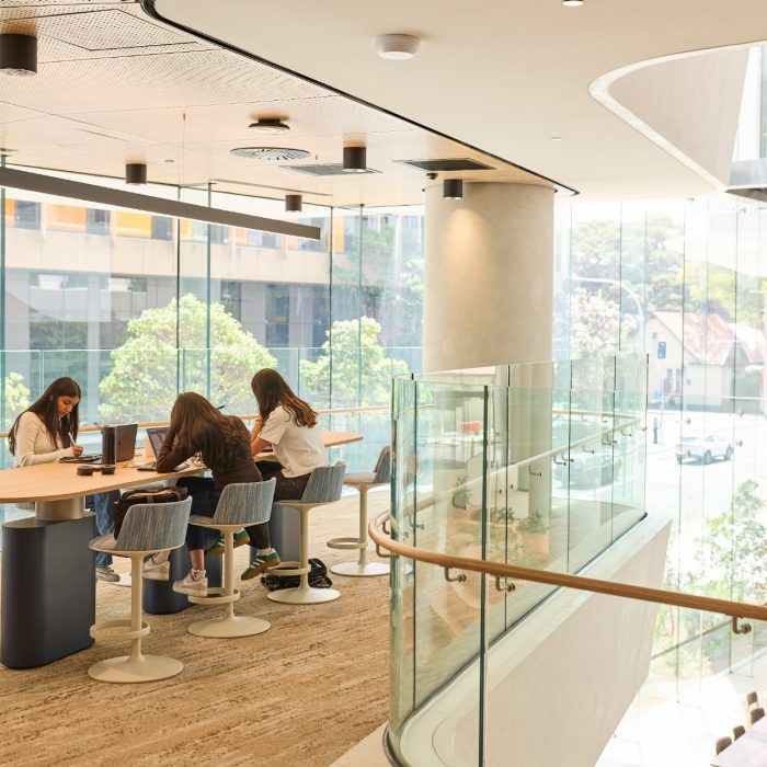 Student spaces at the Kensington Health Translation Hub