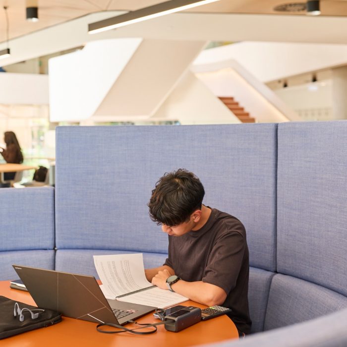 Student spaces at the Kensington Health Translation Hub