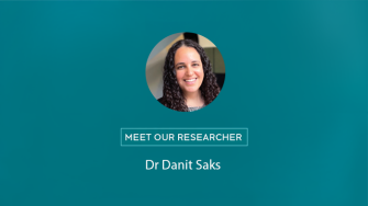 Dr Danit Saks is a postdoctoral research fellow whose work spans neurodegeneration, retinal imaging and genetics