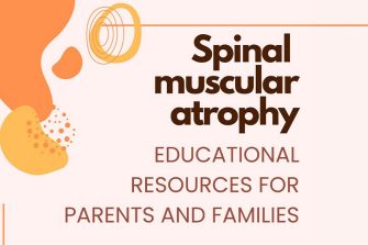 Booklet cover for Spinal muscular atrophy resources booklet