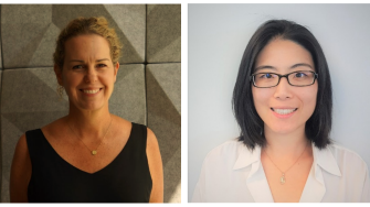 Headshots of A/Prof Belinda Parmenter and Dr Vivian Lee