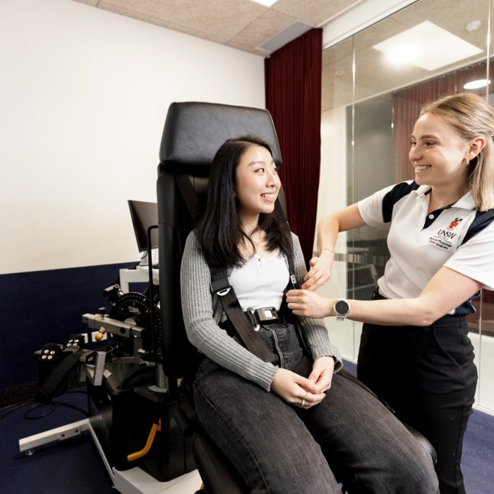 Students learning in the Medicine & Health facilities at the UNSW Kensington campus