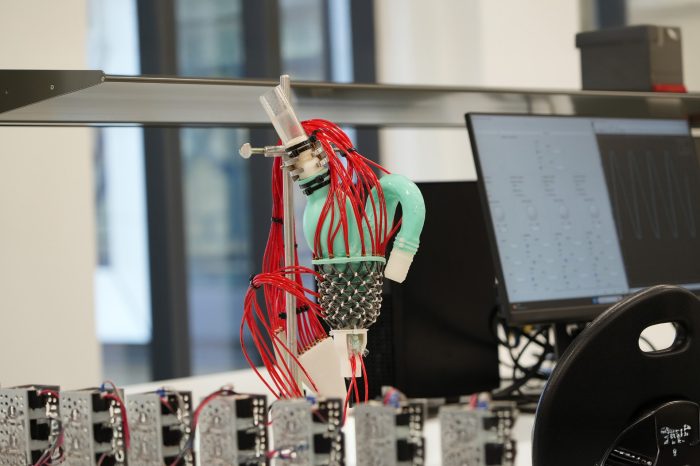 a robot that mimics heat beat