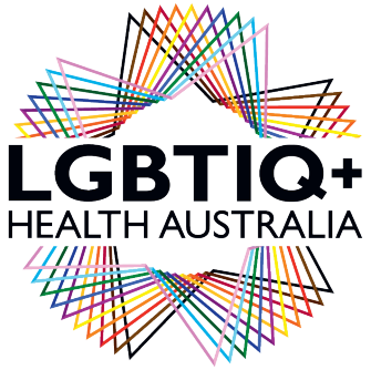 LGBTIQ+ Health Australia logo