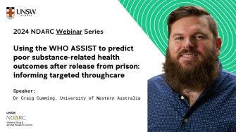 Using the WHO ASSIST to predict poor substance-related health outcomes after release from prison informing targeted throughcare