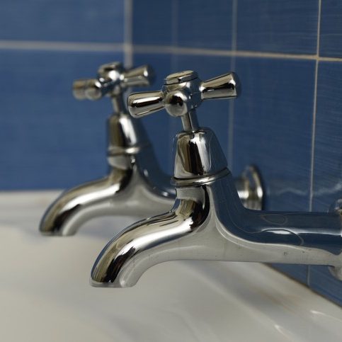 Bath tub tap faucet stock