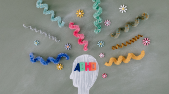 ADHD concept stock image