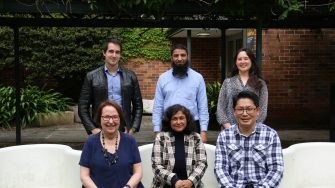 A Photo of the six members of ORLAB