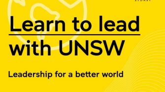 unsw learn to lead 2022 banner
