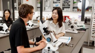 optometry student and tutor