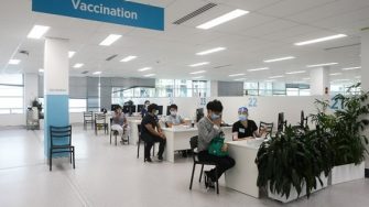 Vaccination centre