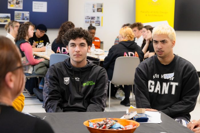 Blak Hack - Participants listening