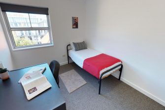 Barker Street Apartments are located on campus overlooking the lush Village Green and while most apartments are five bedroom shared living.