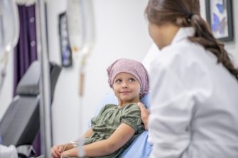 child leukemia patient